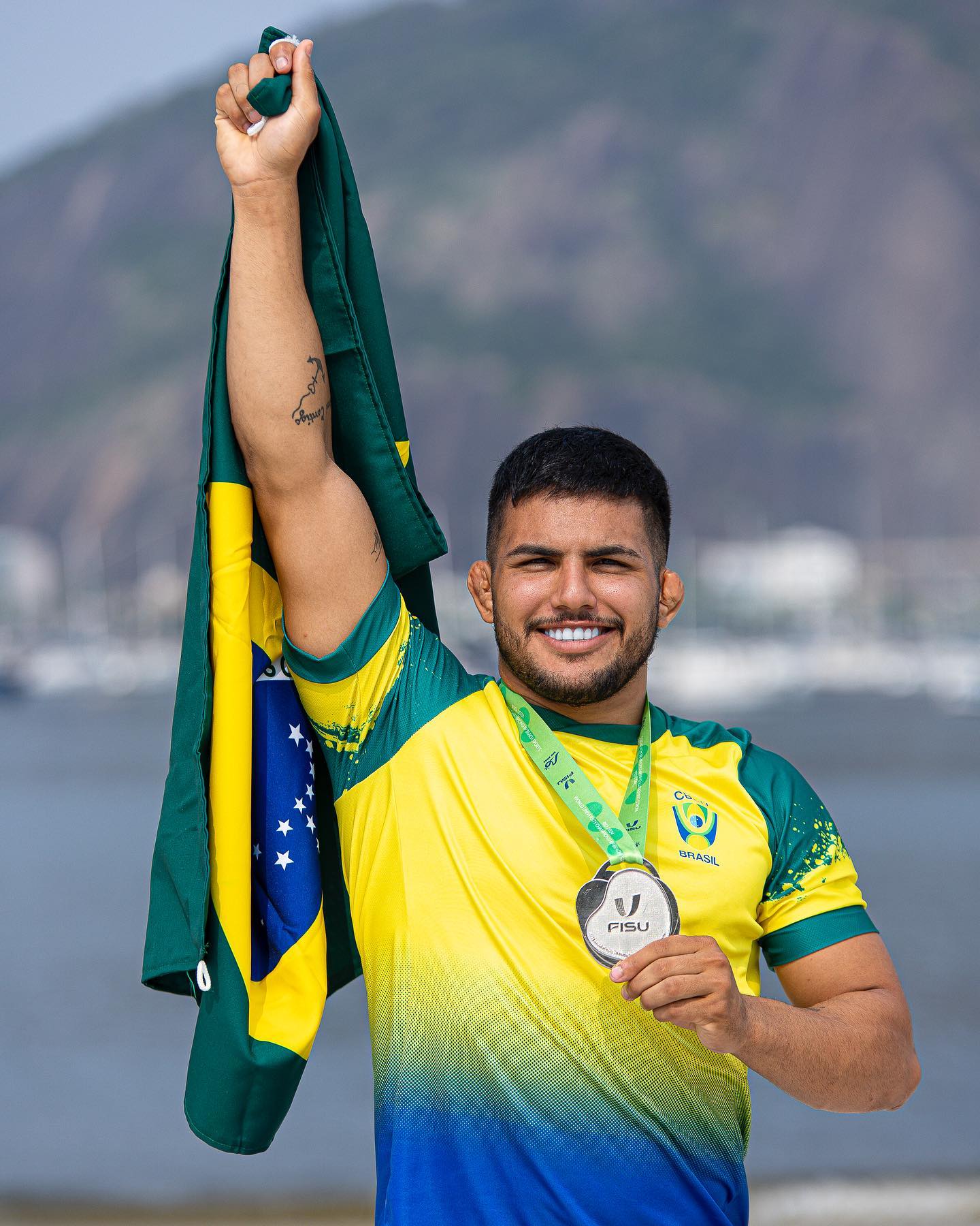 Elivaldo Feitosa em competição
